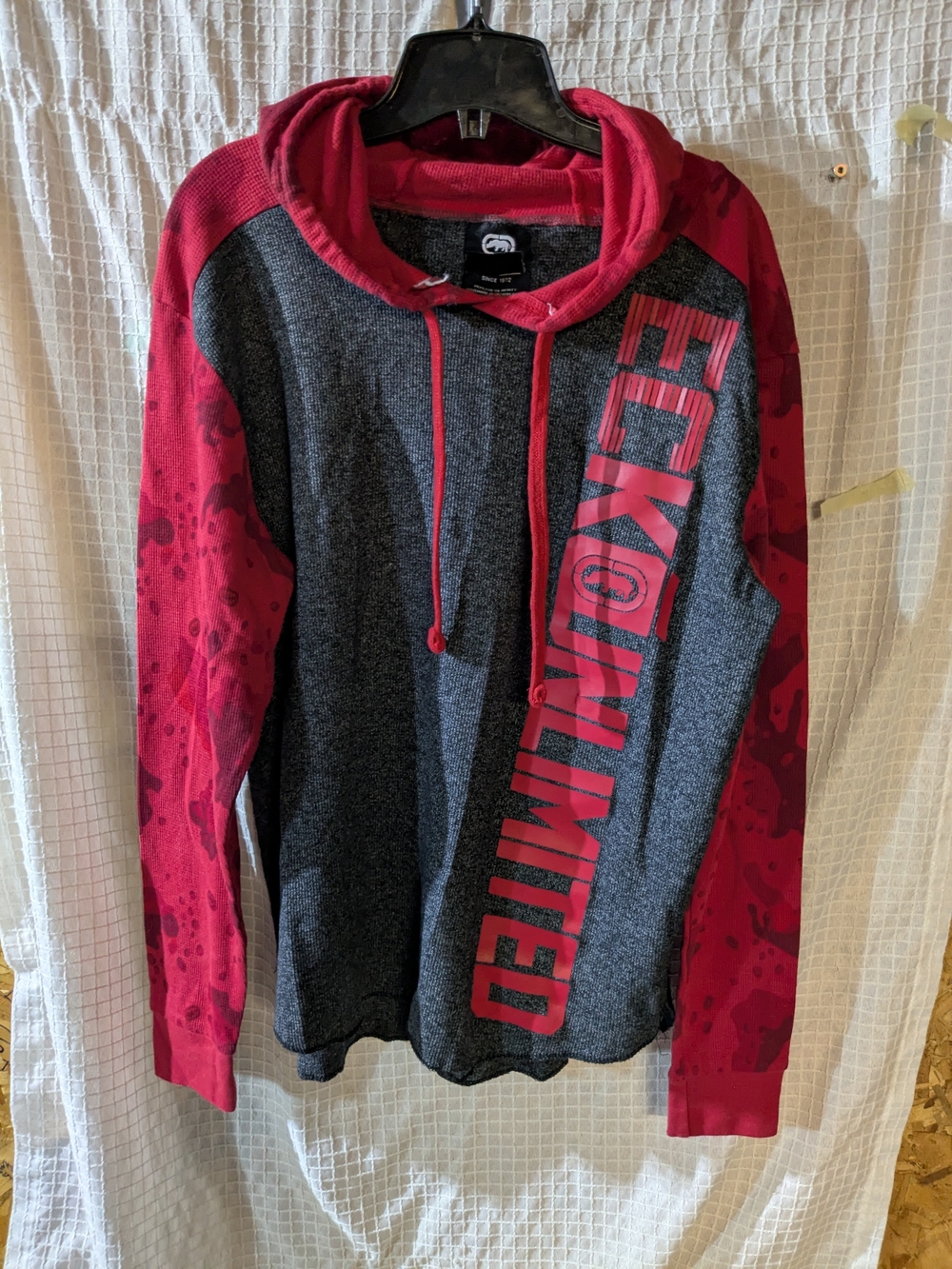 Echo Large Men's Sweatshirt With Hood